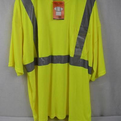 Safety T-Shirt, size 3XL. NWT, but with some small flaws