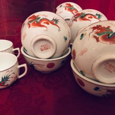 Lot 63 Tea set Asian themed