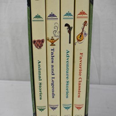 The Golden Treasure Chest, 4 Hardcover Books Boxed Set