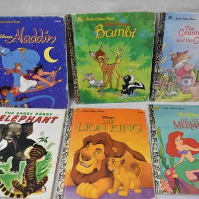 20 Little Golden Books: Aladdin -to- Where Will al the Animals Go?