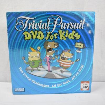 Trivial Pursuit DVD for Kids Ages 8-12 - New
