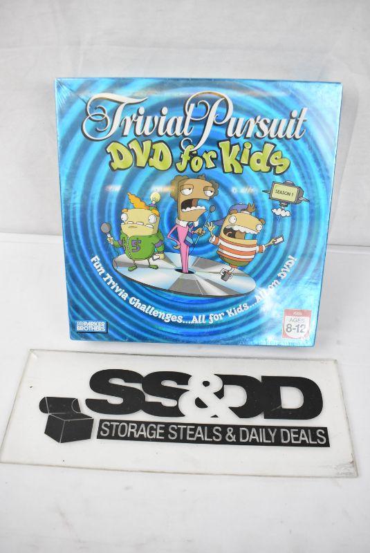Trivial Pursuit DVD for Kids Ages 8-12 - New | EstateSales.org