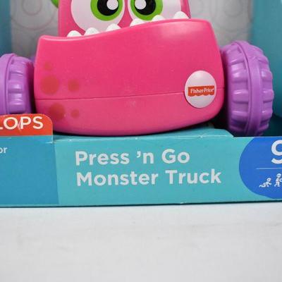 Fisher-Price Press 'N Go Monster Truck - New