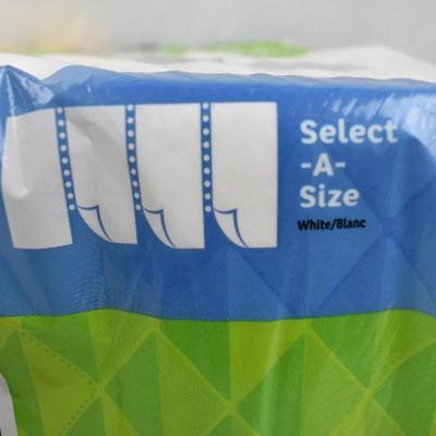 Bounty Select-A-Size Paper Towels, White, 12 Double Rolls - New