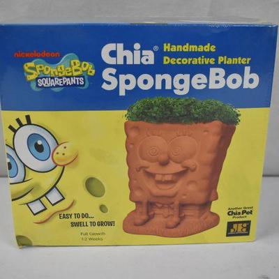 Chia Spongebob Decorative Planter - New