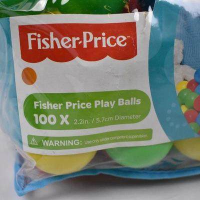 Fisher Price Play Balls, Qty 100 2.2