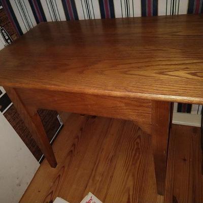 Oak craft table / kitchen table