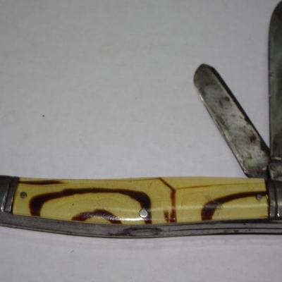 Vintage Pocket Knife,  Western Stockman Knife; Boulder, CO 