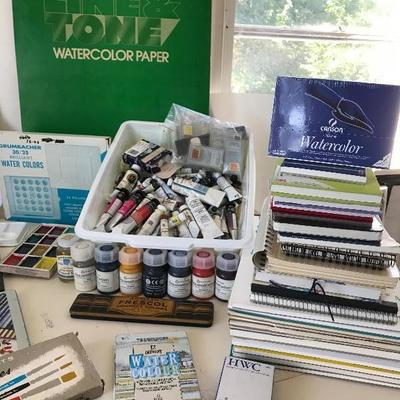 Lot # 1218. Water Colors