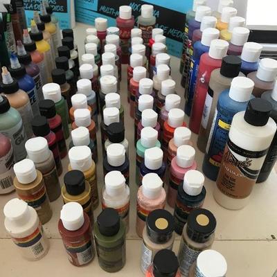 Lot # 1219. Acrylic paint Collection 