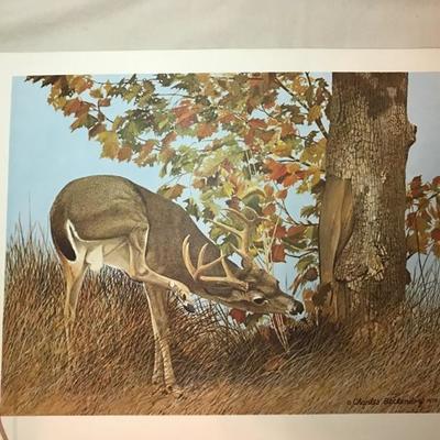 Lot 65 Charles Bendorf Print