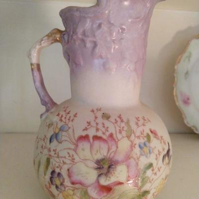 Antique china pitcher