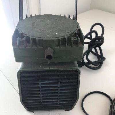 Lot # 1224. Airbrushes. Vintage compressor 