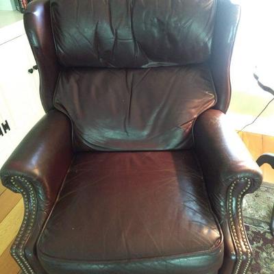 Leather executive chair 