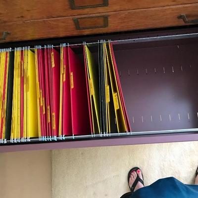Lot # 1229 3 Drawer File Cabinet