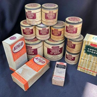 Lot # 1:  McKesson Pharmaceutical Compound Tins and McKesson Boxes