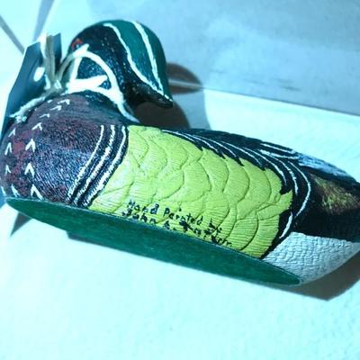 Lot 73 Hand painted ducks