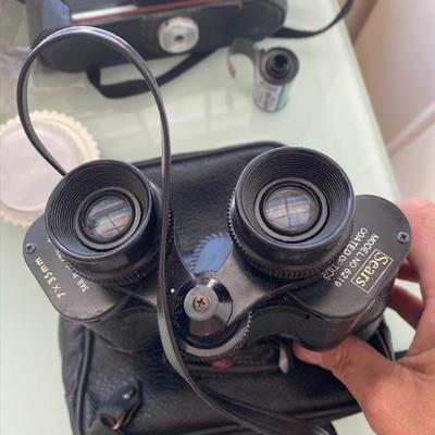 Lot # 929 Pentax K1000 Camera and Binocular 