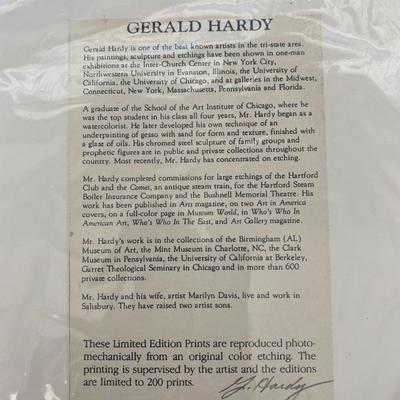 Lot #932 Lot of Signed and Numbered prints by G. Hardy, L. Raad 