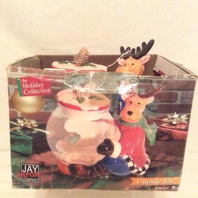 Lot 78 Reindeer Cookie Jar