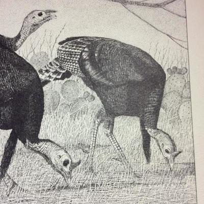 Lot 81 Turkey Prints by Charles Beckendorf