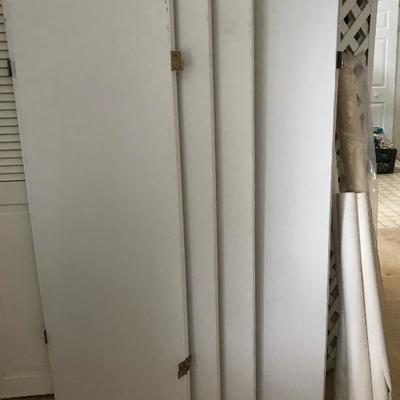Lot # 1262  Canvas doors