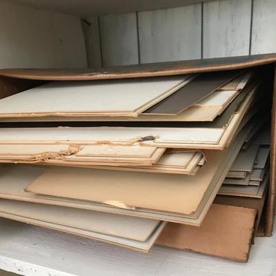 Lot # 1263 Large Lot of Illustration boards