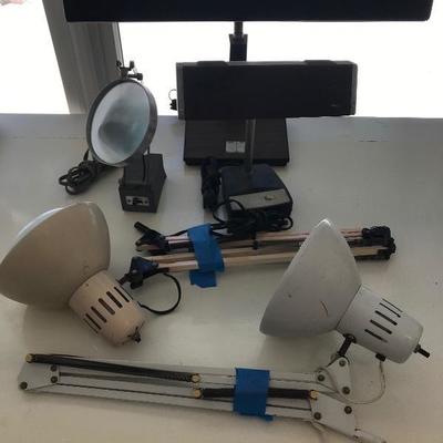 Lot # 1265 Office type lights