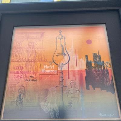 Lot # 940 Lot of Framed Artwork 