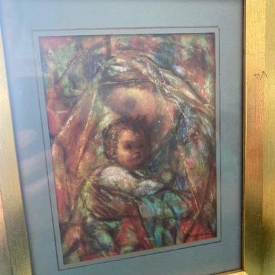 Lot # 940 Lot of Framed Artwork 