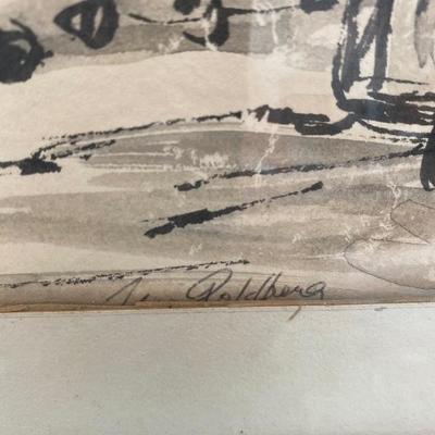 Lot # 940 Lot of Framed Artwork 