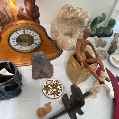 Lot # 941 Large Table Lot of Artists Props 