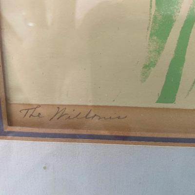 Lot #943 Original Signed Artwork by M.A.McNamara 