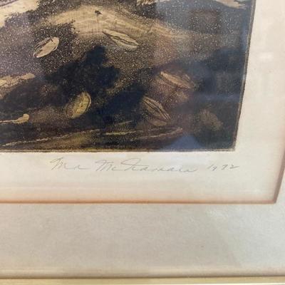 Lot # 944 Original Art with Engraving 