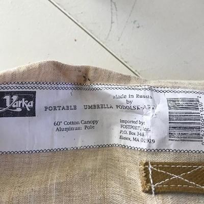 Lot # 1270. Tripods & portable  umbrella