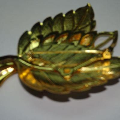 Beautiful Fall Leaf Brooch, Pin, Fall Leaves