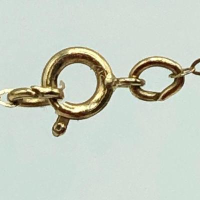 Fine Link Dainty 14k Yellow Gold Necklace