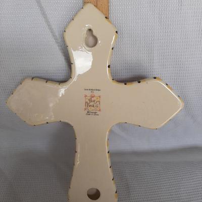 You are loved! Ceramic cross
