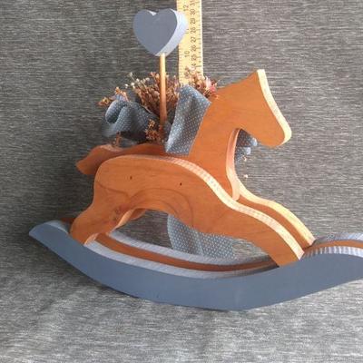 Vintage Wood Rocking horse