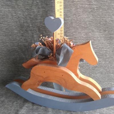Vintage Wood Rocking horse