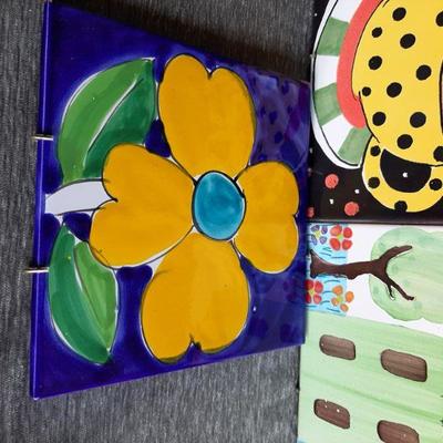 Decorative tile lot