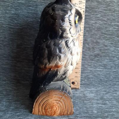 Vintage ceramic Owl bank 