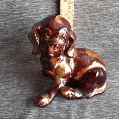 Vintage brown and gold 