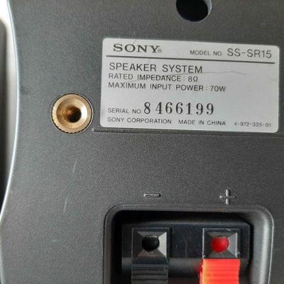 Sony Bookshelf Speakers SS-CN15 Center Plus 