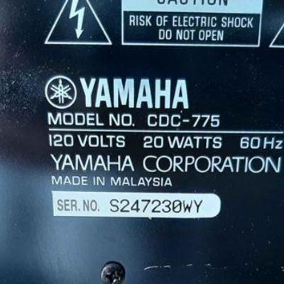 Vintage Yamaha CDC-775 CD Player 5 Disc Changer