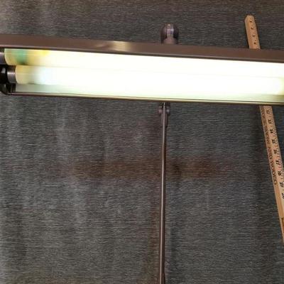 WORKING Vintage Industrial Lamp