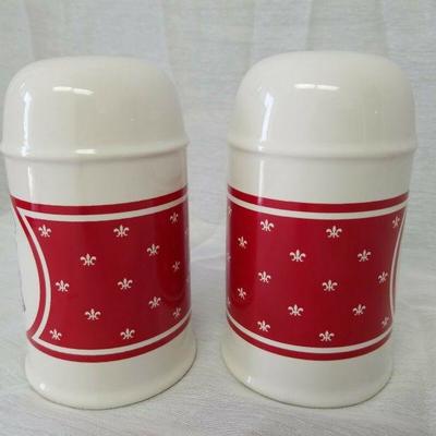Salt and pepper shakers Campbell's soup