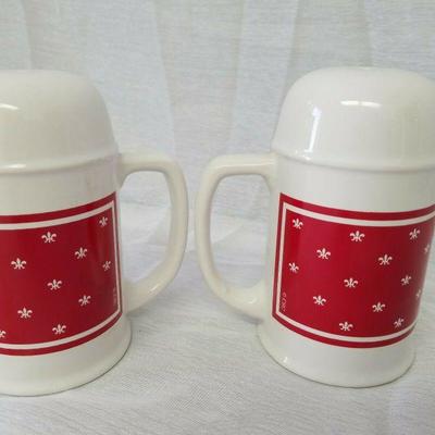 Salt and pepper shakers Campbell's soup
