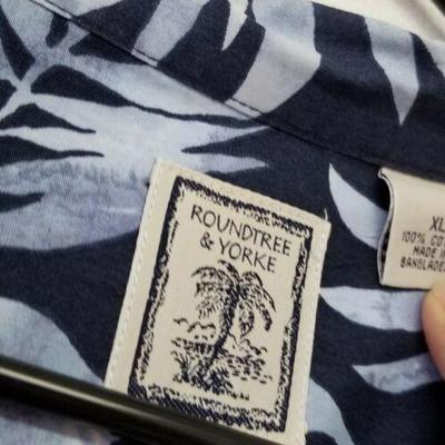 Roundtree & Yorke Hawaiian Short Sleeve 