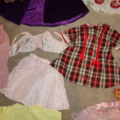 LOT 45  DOLL OUTFITS